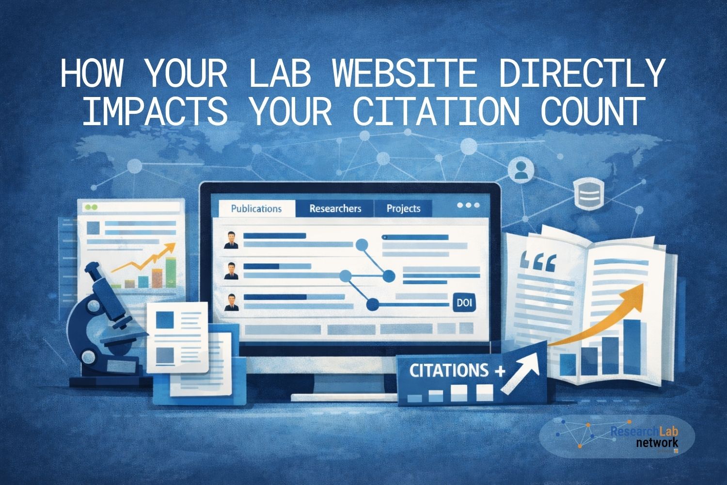 How Your Lab Website Directly Impacts Your Citation Count