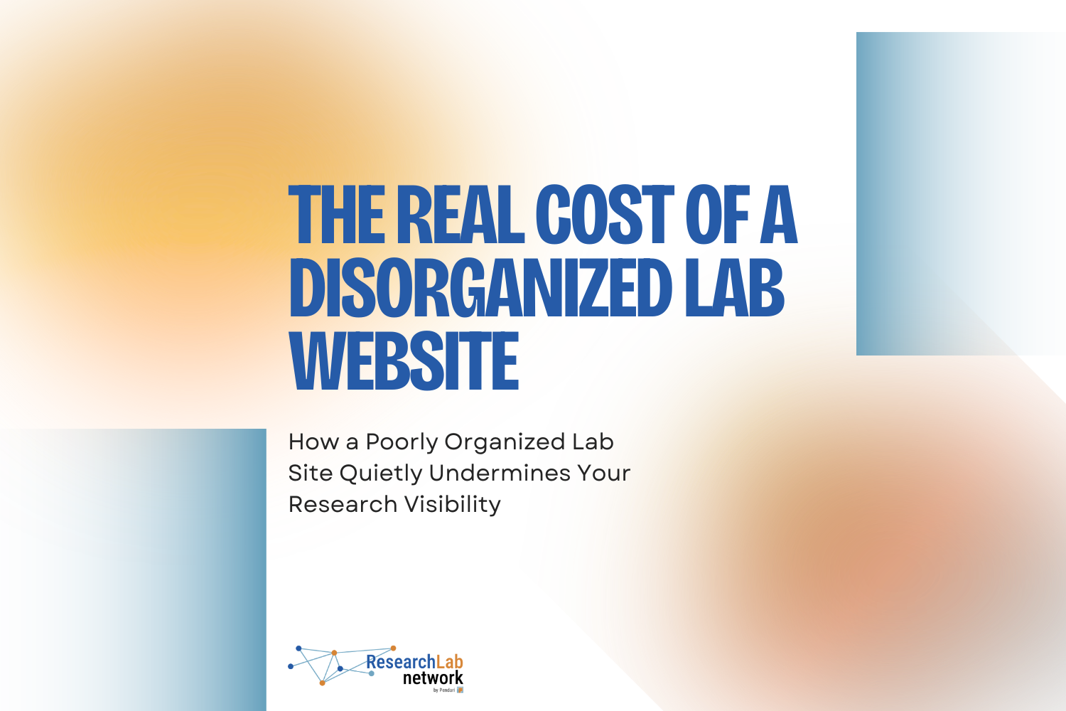 The Real Cost of a Disorganized Lab Website