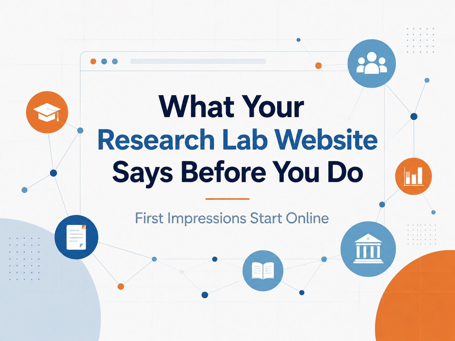 What Your Research Lab Website Says Before You Do